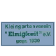 Kleingartenverein "Einigkeit" e.V. Zschocken    
