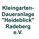 Kleingarten-Daueranlage "Heideblick" Radeberg e.V.