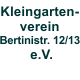 Kleingartenverein Bertinistraße 12/13 e.V.