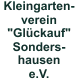Kleingartenverein "Glückauf" Sondershausen e. V.