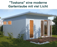 Um mehr zu Toskana-Laube - modernes Design für den Kleingarten zu erfahren, hier anklicken.