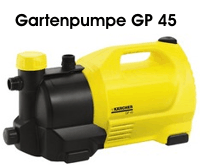 Um mehr zu Gartenpumpe GP 45 zu erfahren, hier anklicken.