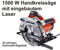 Um mehr zu Handkreissäge mit eingebautem Laser für den Kleingärtner zu erfahren, hier anklicken.