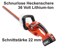 Um mehr zu 36V Akku Heckenschere GTC3655L für den Kleingärtner zu erfahren, hier anklicken.