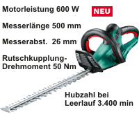 Um mehr zu Für Kleingärtner - Heckenschere AHS 50-26 zu erfahren, hier anklicken.