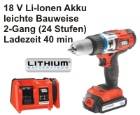 Um mehr zu Neu bei Black&Decker - Schlag- bohrschrauber für Kleingärtner zu erfahren, hier anklicken.