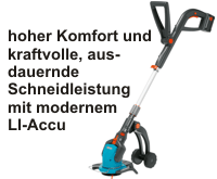 Um mehr zu Turbotrimmer AccuCut 450 Li für den Kleingarten zu erfahren, hier anklicken.