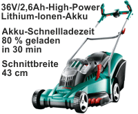 Um mehr zu Rotak 43 LI- Ideal für Kleingärtner zu erfahren, hier anklicken.