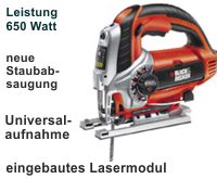 Um mehr zu Stichsäge Auto-Select mit Lasermodul für den Kleingärtner zu erfahren, hier anklicken.