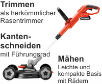 Um mehr zu Für Kleingärtner das 3-in-1 18V Multi-Trimmer-Set zu erfahren, hier anklicken.