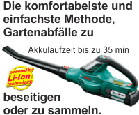 Um mehr zu Ideal für Kleingärtner 36-Volt-Akku Laubbläser Bosch zu erfahren, hier anklicken.