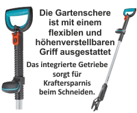 Um mehr zu Unser Test - die Gardena Astschere SlimCut für Kleingärtner zu erfahren, hier anklicken.